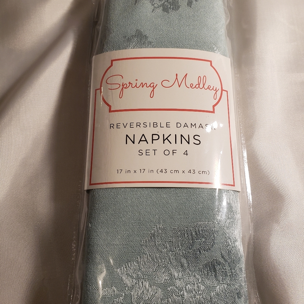Spring Medley Napkins 2 Pack - Mist